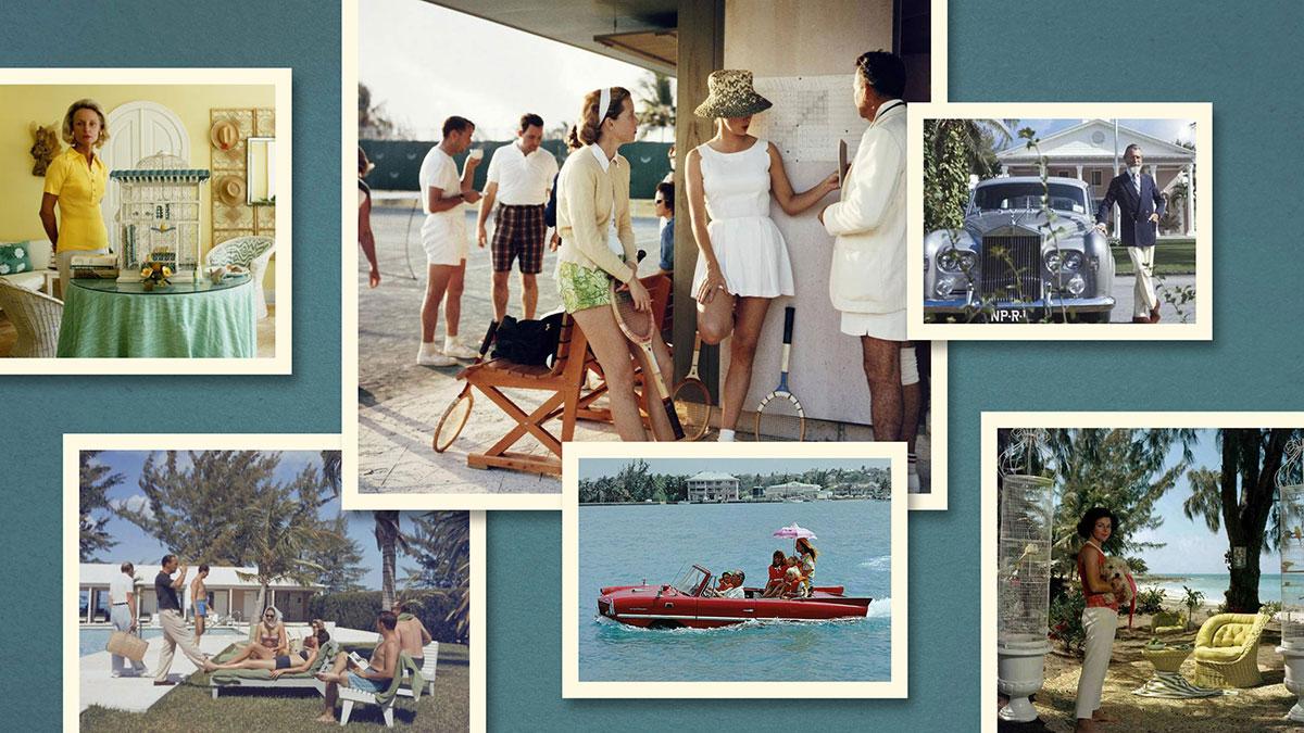 Celebrated American photographer Slim Aarons